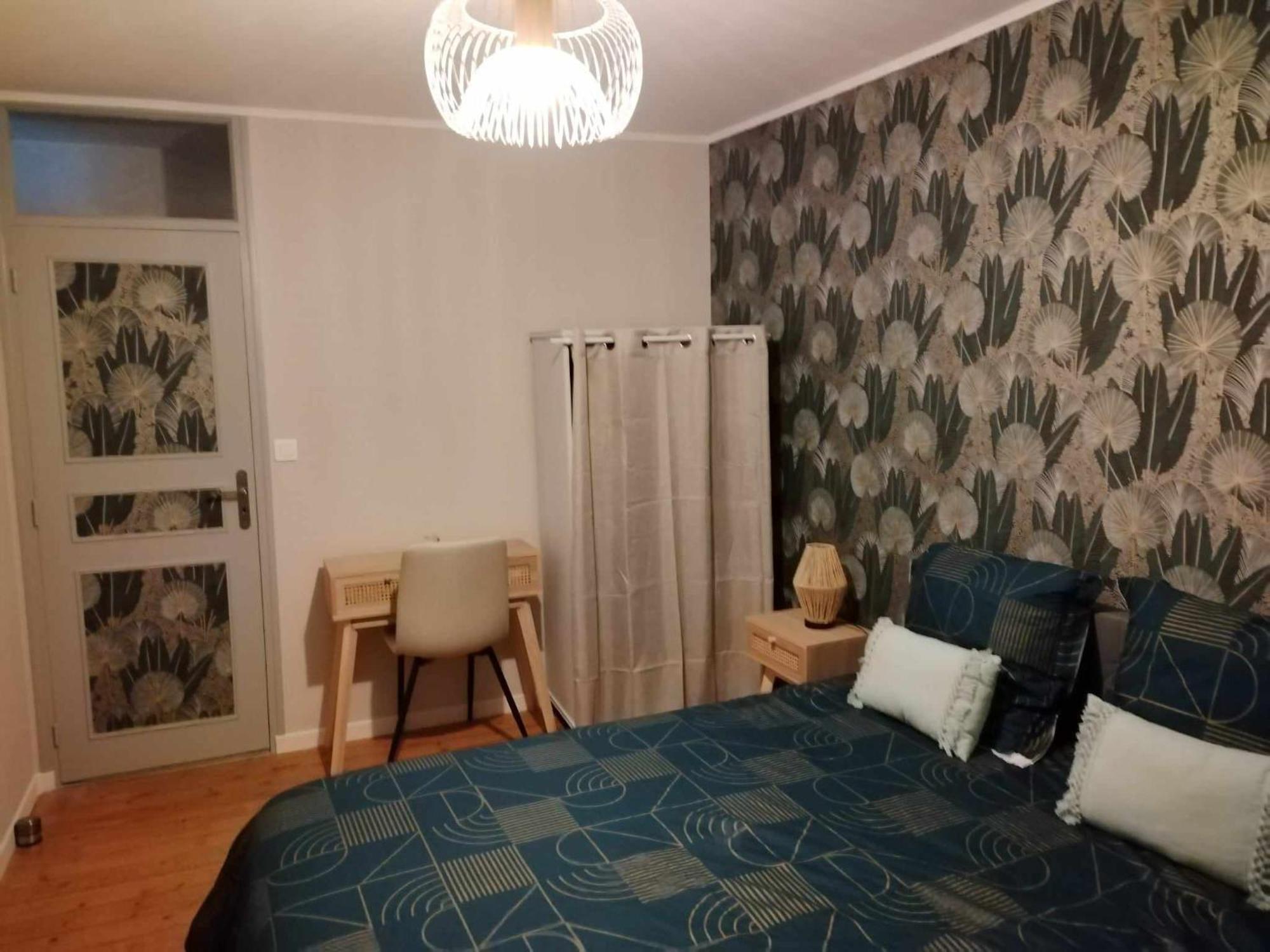 Chambre D'Hote Familiale De La Maison Bleue Lanvallay Esterno foto